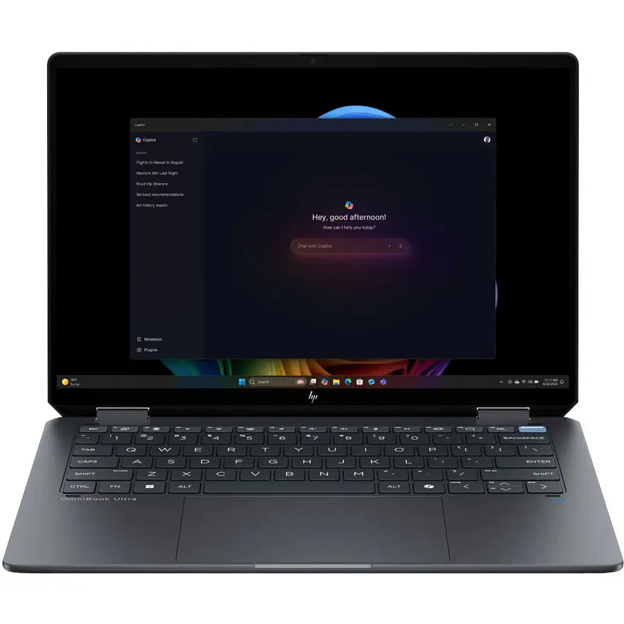 HP OmniBook Ultra Flip 14-FH0013DX Laptop Intel Core Ultra 7 256V, 16GB RAM, 1TB SSD, Intel Arc Graphics, 14' 3K OLED Touch, Backlit Keyboard, Windows 11, Eclipse Gray
