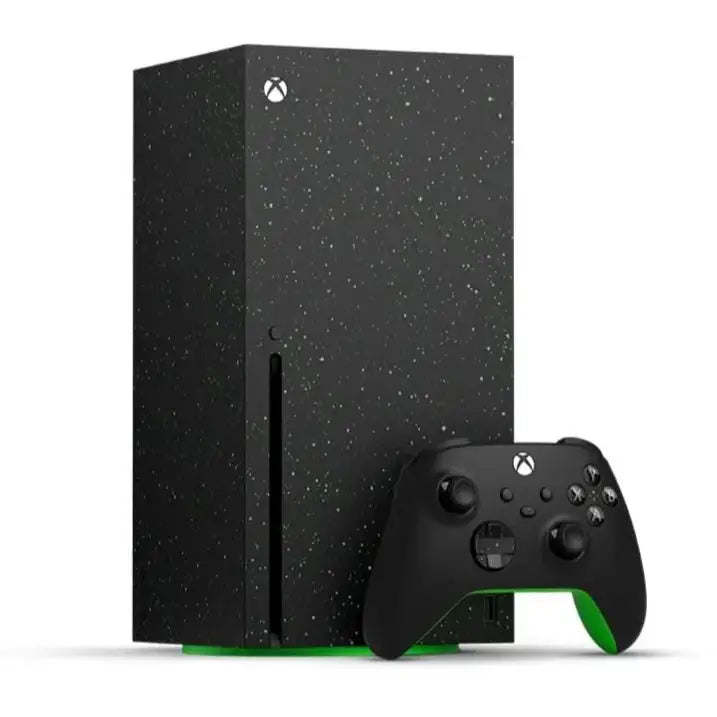 Xbox Series X 2TB Disc Drive Galaxy Black Special Edition Bundle Gaming Console, Includes Special Edition Wireless Controller, Galaxy Black