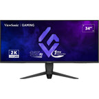 ViewSonic VX3480-2K-PRO Gaming Monitor, 34" UWQHD 3440x1440p, 165Hz, 1ms, HDR10