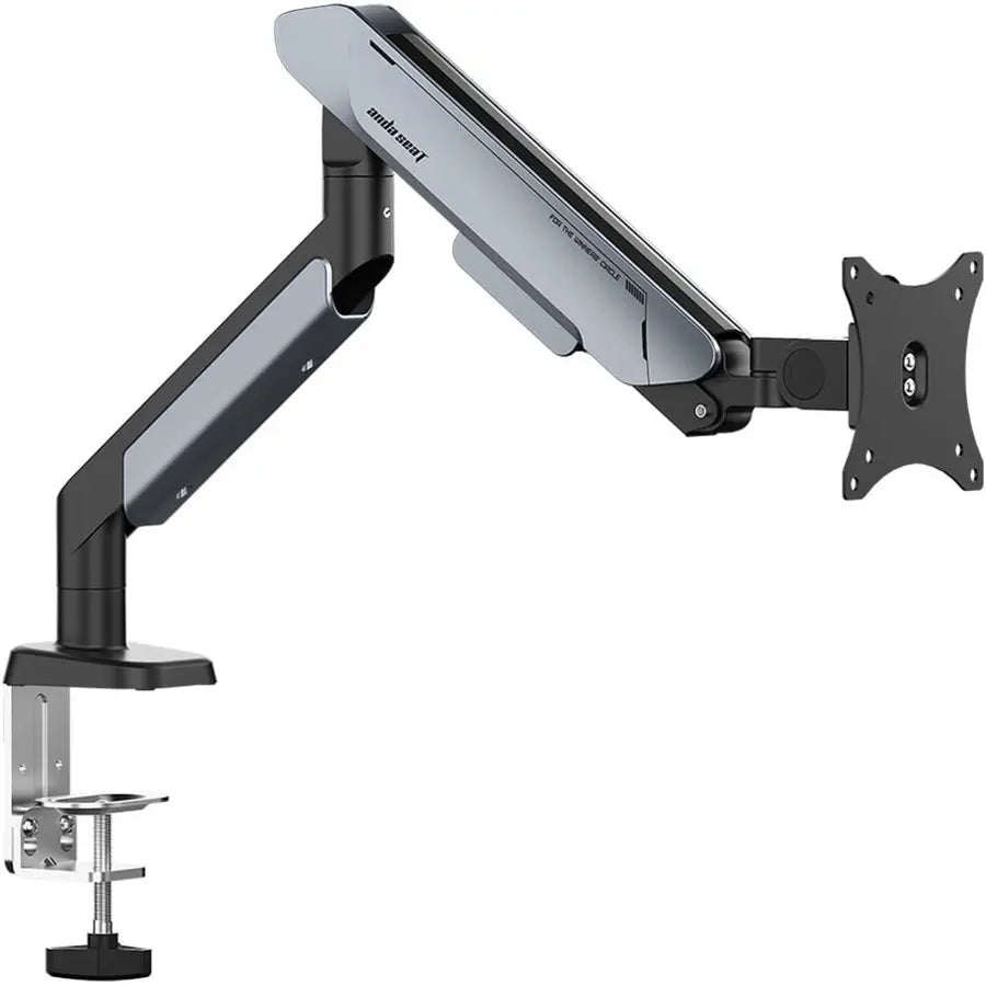 AndaSeat STEALTH PRO II A9 Ergonomic Single Monitor Arm, Black Titanium, AD-W-A9-1S-BT