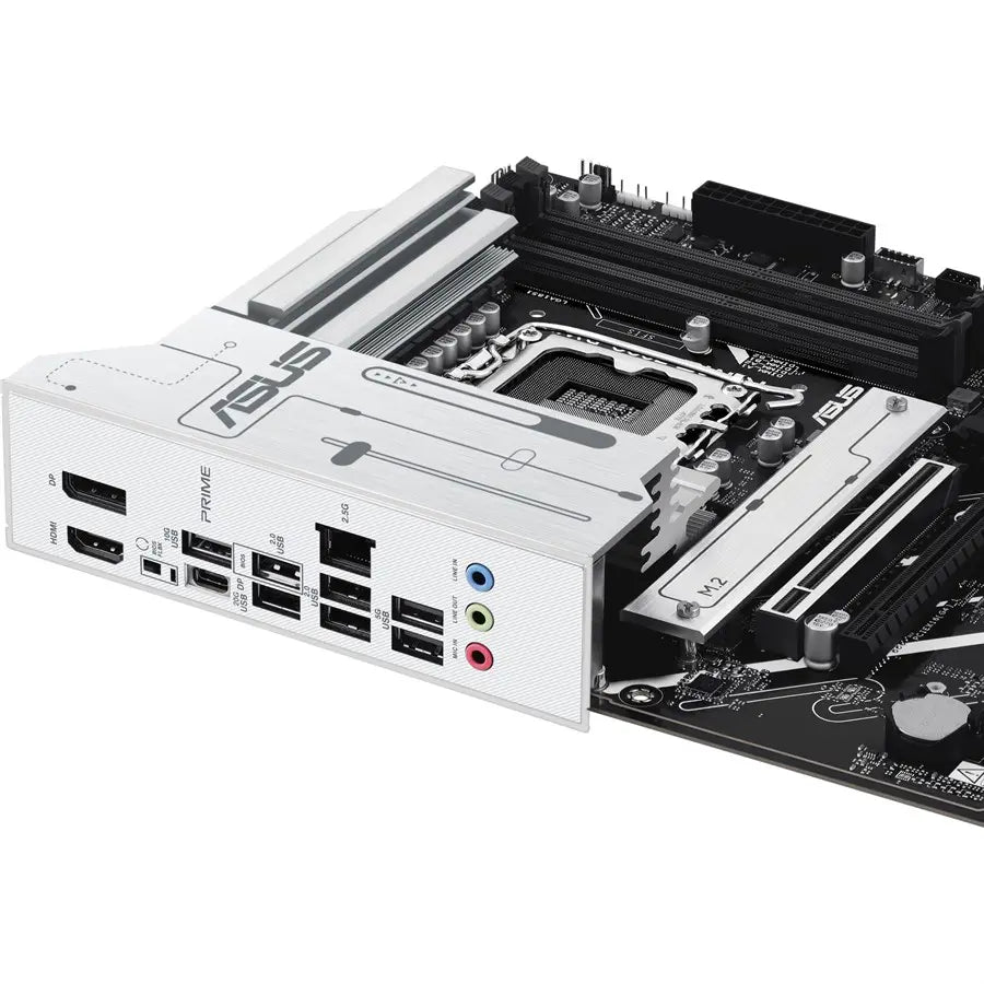 Asus PRIME Z890-P-CSM Motherboard, LGA1851, Supports Intel Core Ultra Series 2, PCIe 5.0, USB 20Gbps Type-C, DDR5 AEMP III, Aura Sync