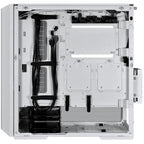 Lian Li Lancool 216 RGB Tempered Glass White Steel E-ATX Mid Tower Case, 2x 160mm PWM Fans, 360mm Radiator Support