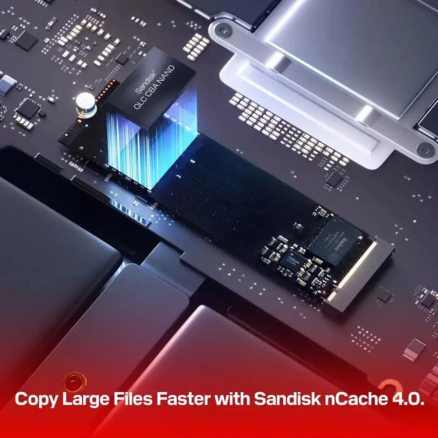 WD Blue SN5100 NVMe SSD 2TB, PCIe Gen4, Read Up To 7100MB/s, M.2 2280