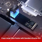 WD Blue SN5100 NVMe SSD 2TB, PCIe Gen4, Read Up To 7100MB/s, M.2 2280