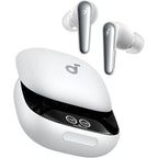 Anker Soundcore Liberty 4 Pro Wireless Earbuds, Noise Cancellation, 7 Sensors, 2x Faster Charging, 9 Microphones, AI, White