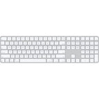 Apple Magic Keyboard with Touch ID and Numeric Keypad (USB-C, White Keys) MXK73LL/A