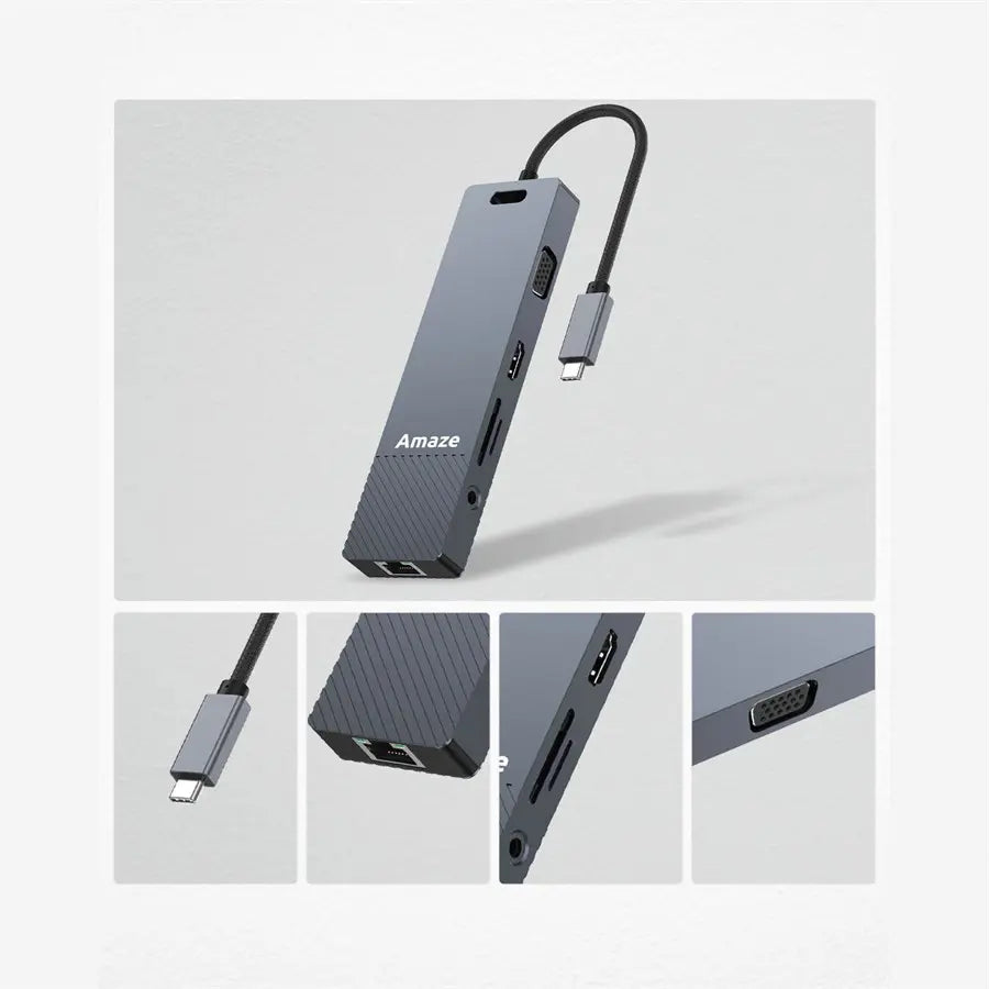 Amaze Alloy Series 11-in-1 Multiport Hub | A3211
