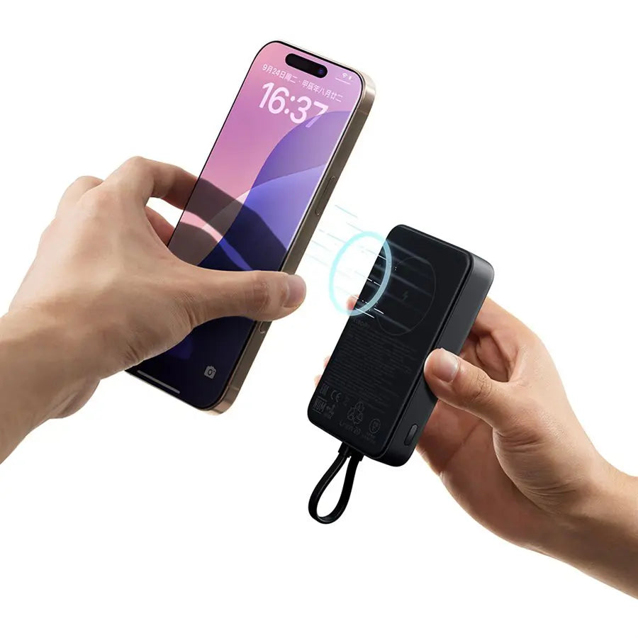 Xiaomi 33W Magnetic Power Bank 10000, Integrated Cable, Wired and Wireless Charging
