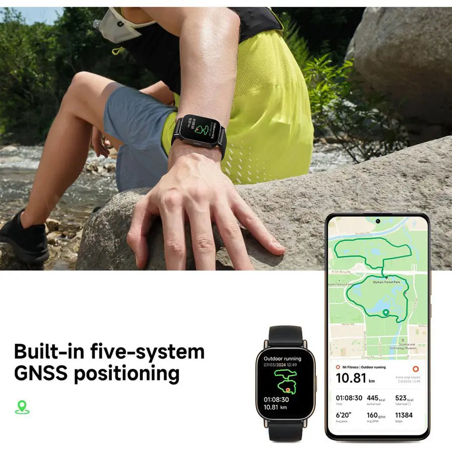 XIAOMI Redmi Watch 5 Lite Smartwatch, 1.96' AMOLED Display, Always On Display, Clear Calling, Accurate GNSS, Up To 18-Day Battery Life