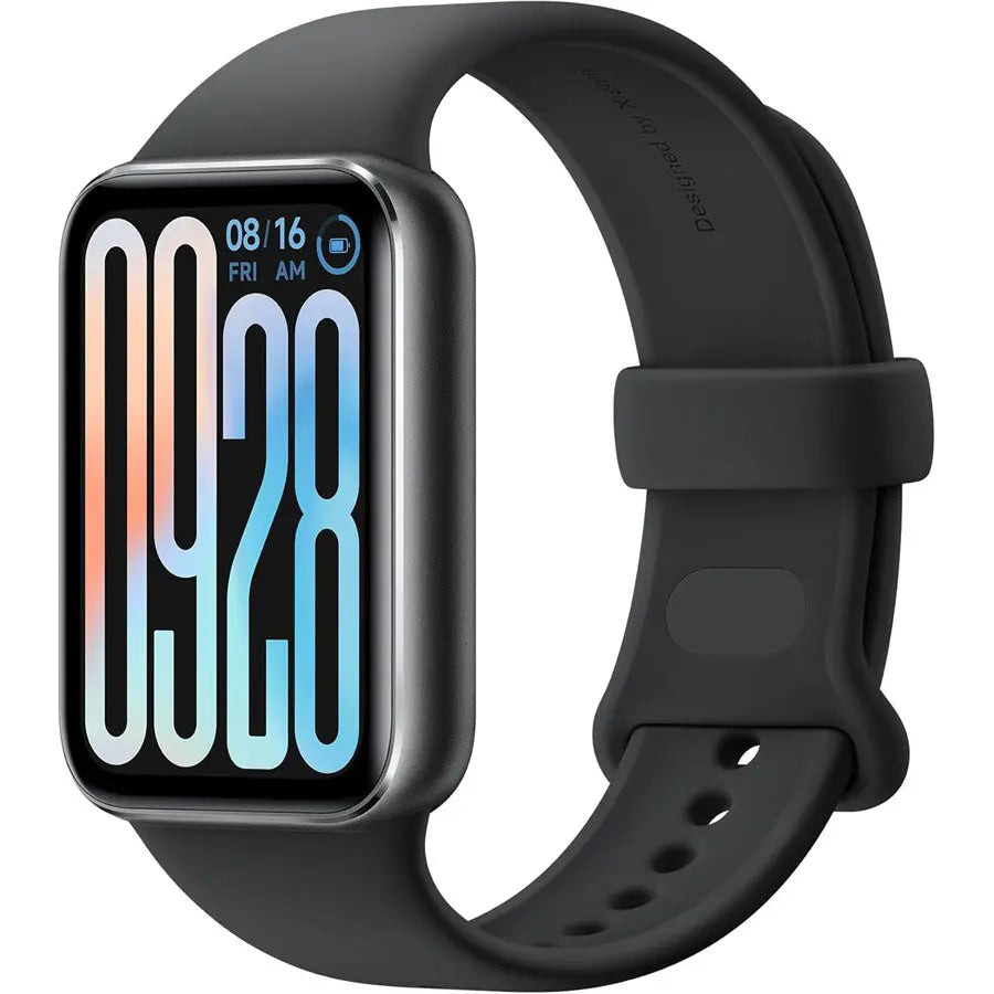 Xiaomi Smart Band 9 Pro Global Version, 1.74 Inch Display, GPS, Blood Oxygen, 150+ Sports Modes, 21-Day Battery, 5ATM, Obsidian Black