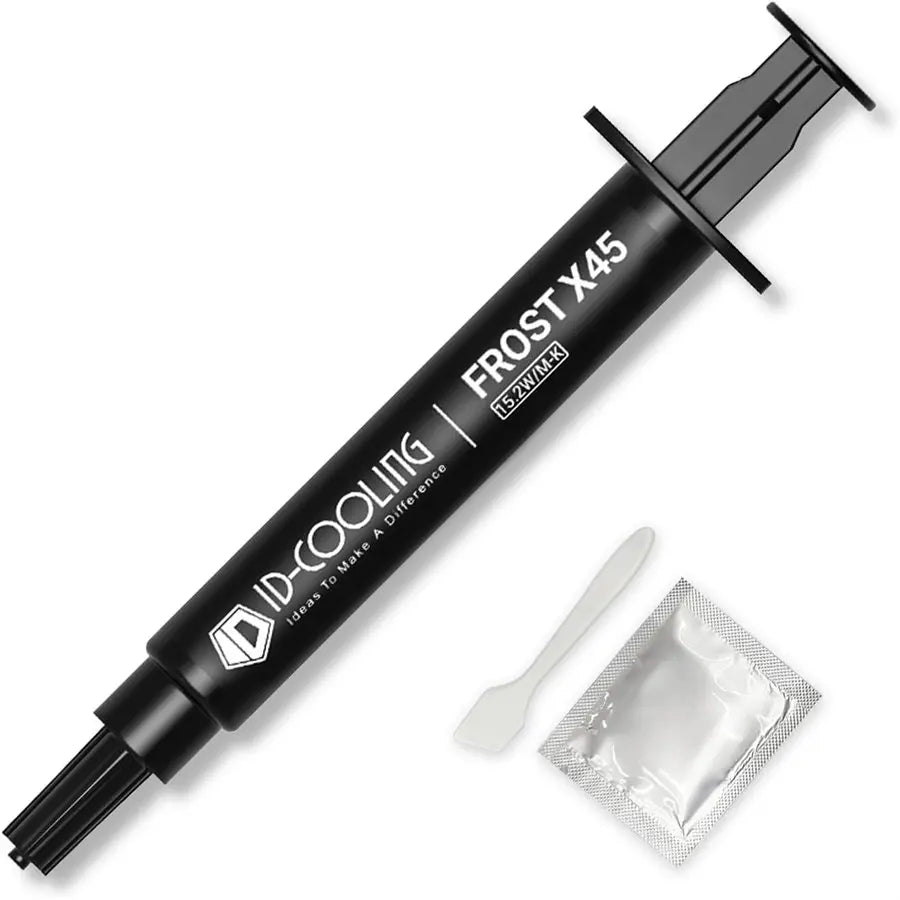 ID-COOLING Frost X45 4g Thermal Paste For CPU Processors, Thermal Conductivity 15.2W/mK, Non-Conductive, Safe Application, Long Durability