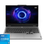 Lenovo LOQ 15IRX10 Gaming Laptop, Intel Core i5-13450HX, GeForce RTX 5050 8GB, 16GB DDR5-4800, 512GB SSD, 15.6" FHD 144Hz, Windows 11 Home, White Backlit Keyboard, Luna Grey, 83JE002KUS