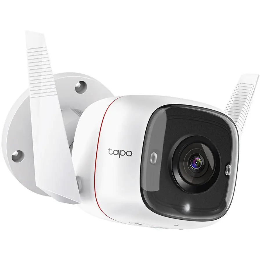 TP-Link Tapo C310 Outdoor Security Wi-Fi Camera - H.264, 3MP Ultra HD, 2K Resolution, IP66 WeatherProof, Two-Way Audio