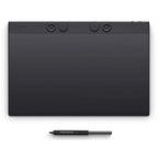 Wacom Intuos Pro Large Digitiser PTK870K0B, 8192 Pressure Levels, Tilt Recognition, Multi-Touch, USB-C, Bluetooth, Black