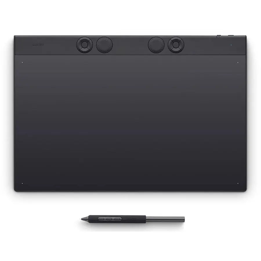 Wacom Intuos Pro Large Digitiser PTK870K0B, 8192 Pressure Levels, Tilt Recognition, Multi-Touch, USB-C, Bluetooth, Black