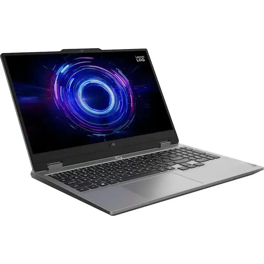 Lenovo LOQ 15IRX10 Gaming Laptop, Intel Core i5-13450HX, GeForce RTX 5050 8GB, 16GB DDR5-4800, 512GB SSD, 15.6" FHD 144Hz, Windows 11 Home, White Backlit Keyboard, Luna Grey, 83JE002KUS