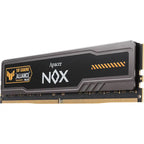 Apacer NOX TUF Gaming Alliance DDR5 Desktop Memory Module, 16GBx1, 5200MHz, CL40-40-40-80, 1.25V, AH5U16G52C522UTAA-1, Black