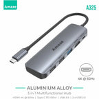Amaze 5 in 1 Type C Multifunction Hub 4k @60hz | A325