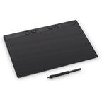 Wacom Intuos Pro Large Digitiser PTK870K0B, 8192 Pressure Levels, Tilt Recognition, Multi-Touch, USB-C, Bluetooth, Black