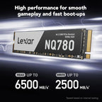 Lexar 1TB NQ780 SSD PCIe Gen4 NVMe M.2 2280 Internal Solid State Drive, Up To 6000MB/s Read, Compatible With PS5