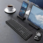Amaze A734 Probus Super Silent Chocolate Keys Wired Keyboard, Slim Design, Ergonomic Sinking Keys, USB 2.0