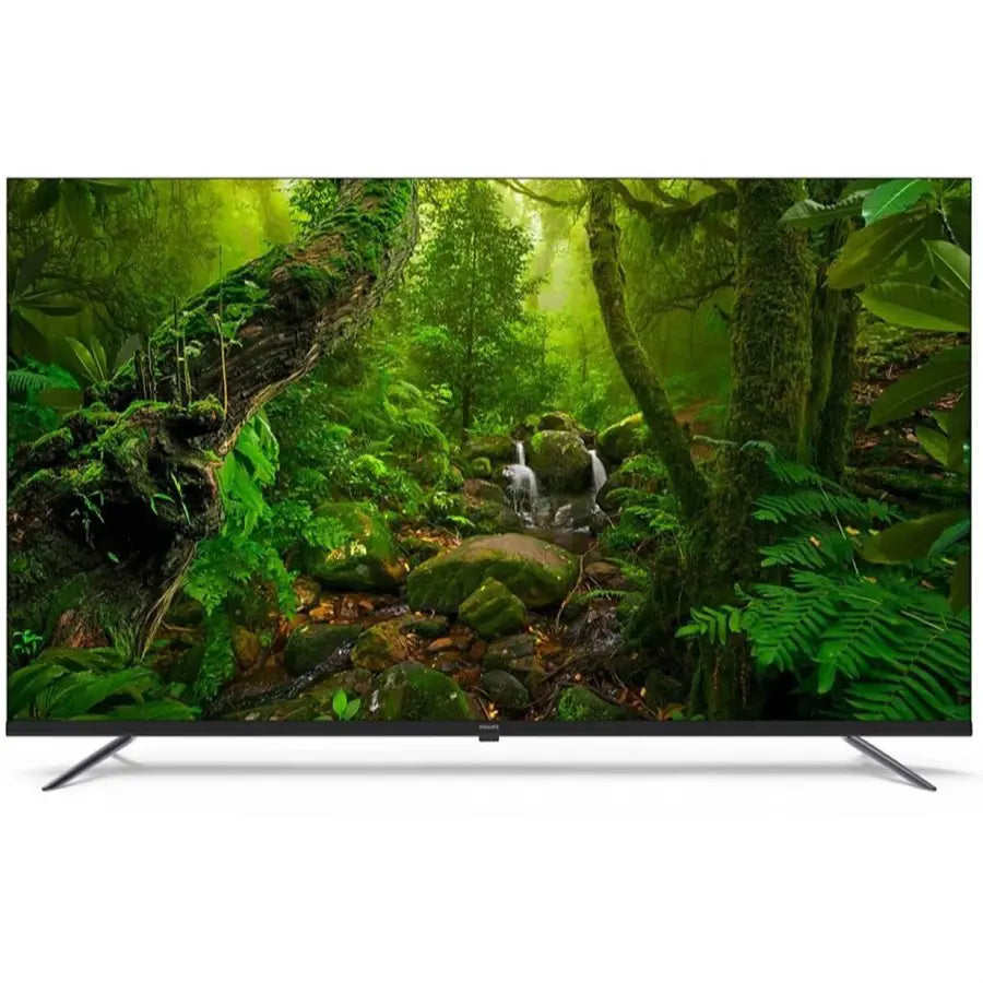 Philips 8300 Series 65' 4K Ultra HD QLED Smart TV, 120Hz, Dolby Vision, Dolby Atmos, Google TV, Ambilight, Voice Control, 65PQT8369/98