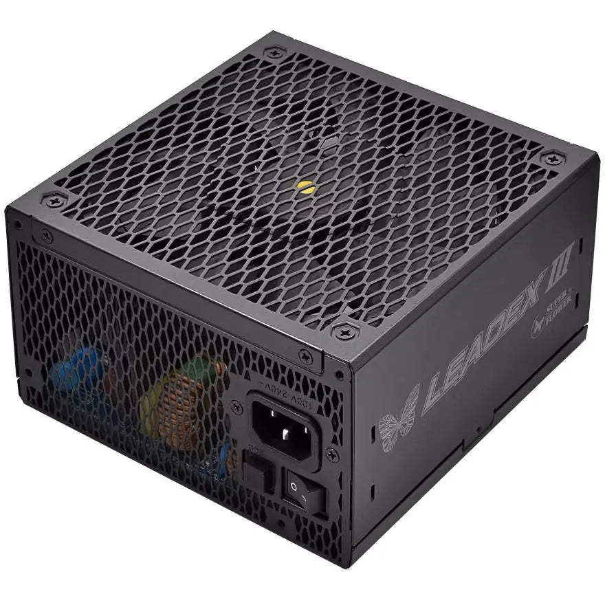 Super Flower LEADEX III GOLD UP 1000W Power Supply, ATX 3.1, PCIe 5.1 Ready, 80 PLUS Gold Certified, Full Modular, 140mm FDB Fan