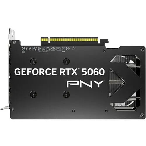 PNY NVIDIA GeForce RTX 5060 8GB OC Dual Fan Graphics Card, VCG50608DFXPB1-O Black