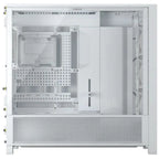 Corsair FRAME 5000D RS PC Case High-Airflow Mid-Tower ATX, 4x RS140 Fans, Triple 360mm Radiator Support, White