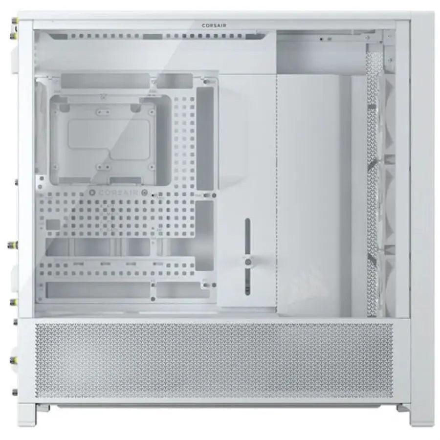Corsair FRAME 5000D RS PC Case High-Airflow Mid-Tower ATX, 4x RS140 Fans, Triple 360mm Radiator Support, White