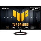 Asus TUF Gaming Series 5 VG279Q5R Gaming Monitor, 27-inch Full HD 1920x1080, 200Hz, Fast IPS, 0.3ms GTG, FreeSync Premium, Black
