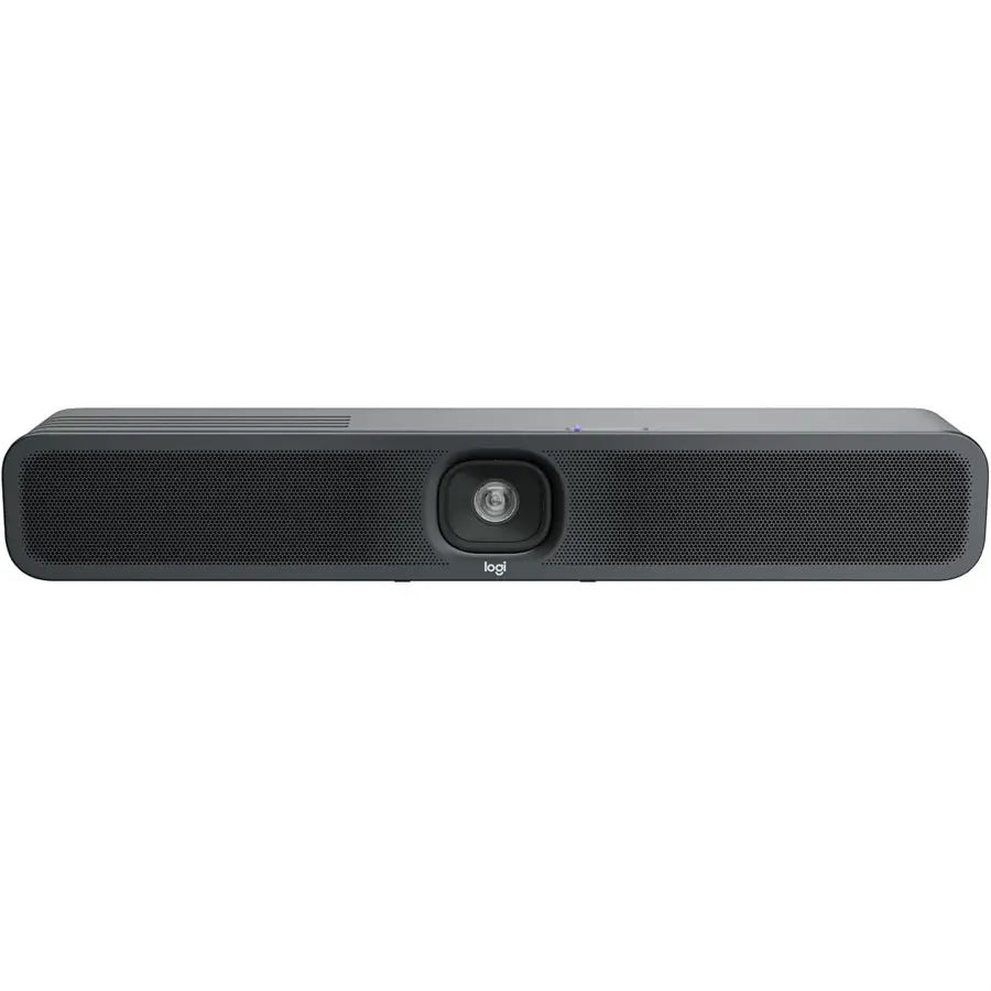 Logitech MeetUp 2 | All-in-One USB Conference Room Camera | Compact Video Bar with Built-in AI Features | RightSight 2 | Up to 23 ft Pickup Range