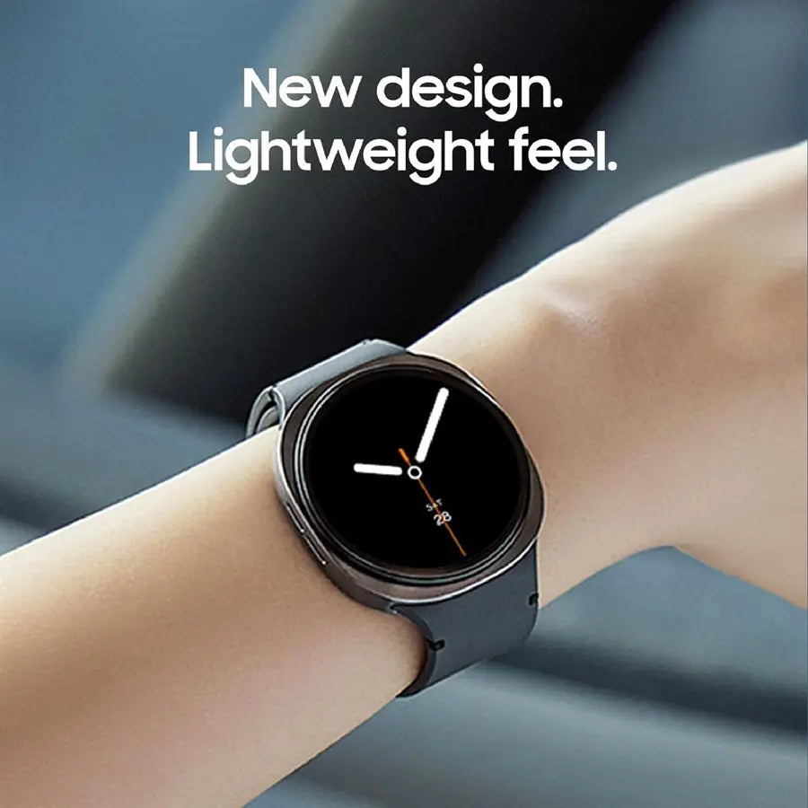 Samsung Galaxy Watch 8 2025 44mm Bluetooth Smartwatch, Cushion Design, Fitness Tracker, Sleep Coaching, Running Coach, Energy Score, Heart Rate Tracking, Graphite