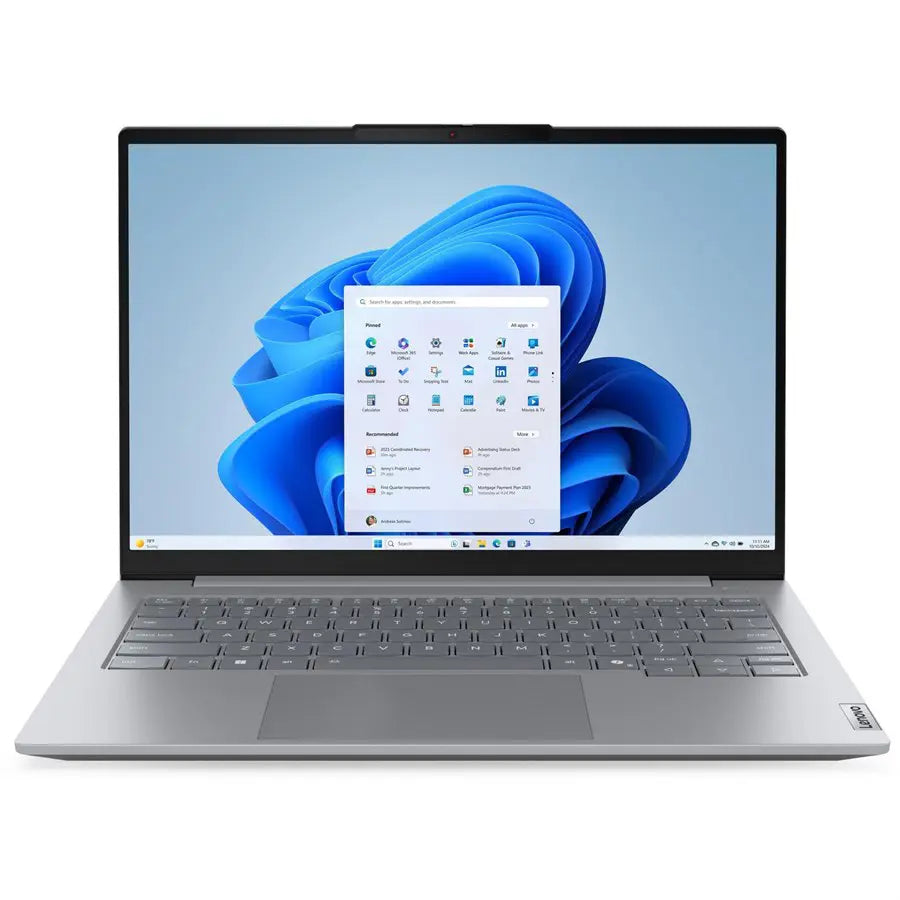 Lenovo ThinkBook 14 Gen 8 Professional Laptop, Intel Core 5 210H 8C/12T Up To 4.8GHz, Integrated Intel Graphics, 8GB DDR5-5600 Up To 64GB, 512GB SSD PCIe 4.0, 14" WUXGA IPS, Backlit Keyboard, Fingerprint Reader, Arctic Grey (Official Warranty)