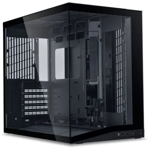 Lian Li O11 Dynamic Mini V2 Black PC Case, ATX M-ATX Mini-ITX Support, Tempered Glass, 400mm GPU, 360mm Radiator