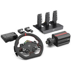 PXN V12 Lite Gaming Steering Wheel, Direct Drive Servo Racing Wheel, 6Nm FFB, Alloy Frame, With Pedals