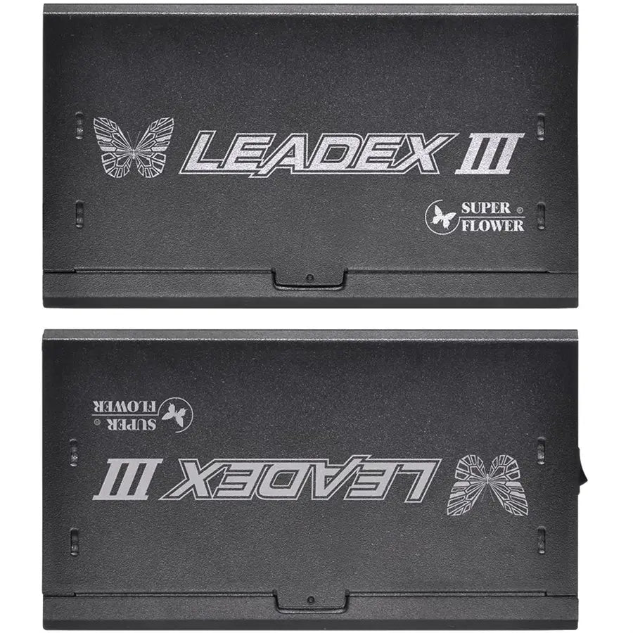 Super Flower LEADEX III GOLD UP 1000W Power Supply, ATX 3.1, PCIe 5.1 Ready, 80 PLUS Gold Certified, Full Modular, 140mm FDB Fan
