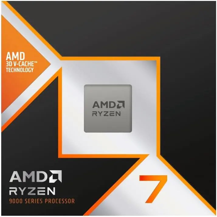 AMD Ryzen 7 9800X3D Desktop Processor, AM5, 8 Cores, 16 Threads, Up To 5.2GHz, Unlocked