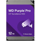 WD Purple Pro 12TB Surveillance Hard Drive HDD | Internal SATA, 256 MB Cache