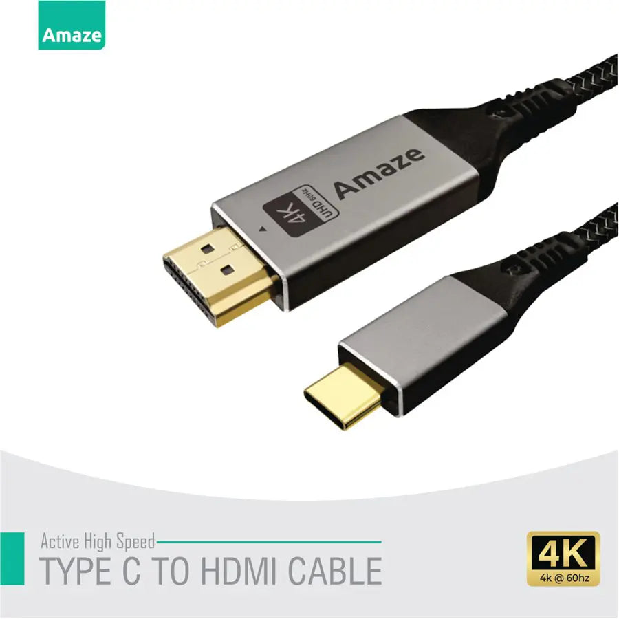 Amaze A145, Type-C to HDMI Display Cable, 4K@60Hz, 2m