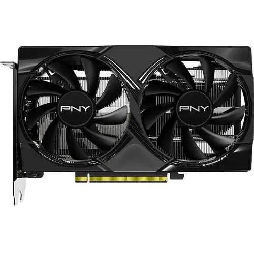 PNY NVIDIA GeForce RTX 5050 Dual Fan Graphics Card, 8GB GDDR6, 2572MHz Boost, PCIe 5.0, HDMI/DP 2.1b, VCG50508DFXPB1