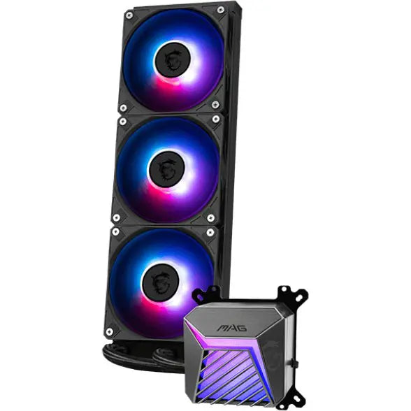 MSI MAG CORELIQUID A15 360 CPU Liquid Cooler CycloBlade Design ARGB GEN2