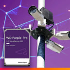 WD Purple Pro 12TB Surveillance Hard Drive HDD | Internal SATA, 256 MB Cache