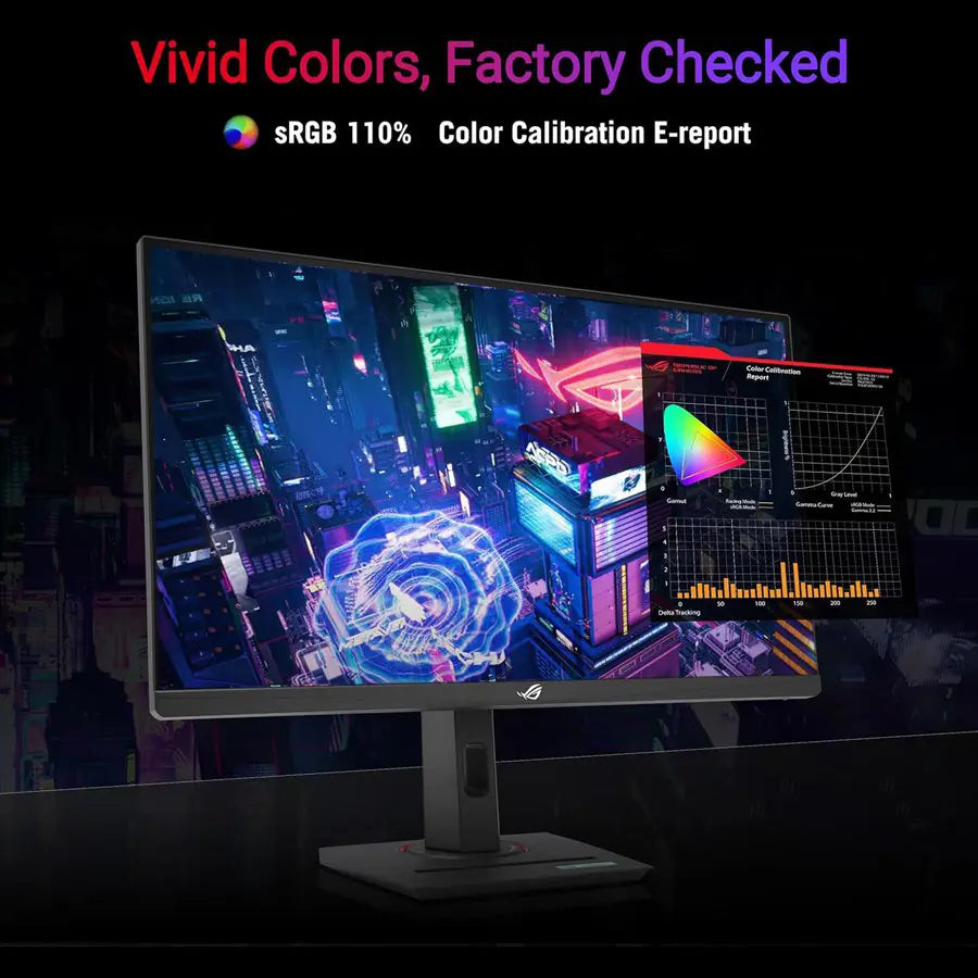 ASUS ROG Strix XG279CNS Gaming Monitor, 27" Fast IPS FHD 1920×1080, Up to 380 Hz OC, 0.3 ms GTG, ELMB Sync & Adaptive-Sync (G-SYNC/FreeSync Premium), DisplayHDR 400, USB-C