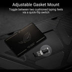 Asus ROG Azoth Extreme Gaming Keyboard Customizable 75% Gaming Keyboard Black