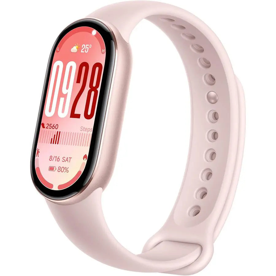 Xiaomi Mi Smart Band 10 Global Version, 1.72 Inch AMOLED Display, 1500 Nits, 21-Day Battery, BT5.4, Mystic Rose