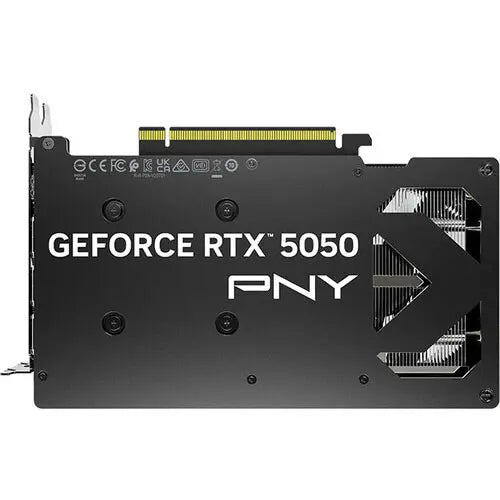 PNY NVIDIA GeForce RTX 5050 Dual Fan Graphics Card, 8GB GDDR6, 2572MHz Boost, PCIe 5.0, HDMI/DP 2.1b, VCG50508DFXPB1