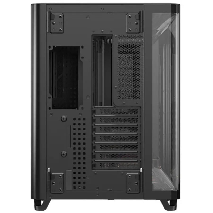 Corsair AIR 5400 RS-R ARGB Mid-Tower Computer Case, Triple-Chamber Design, Tempered Glass, 3x RS-R 120mm ARGB Fans, Black