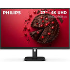 Philips 27E1N1800A Monitor, 27 Inch, 4K UHD 3840 x 2160 60Hz, IPS, HDR 10, 350cd/m2