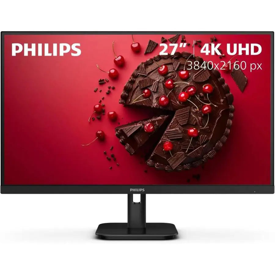 Philips 27E1N1800A Monitor, 27 Inch, 4K UHD 3840 x 2160 60Hz, IPS, HDR 10, 350cd/m2